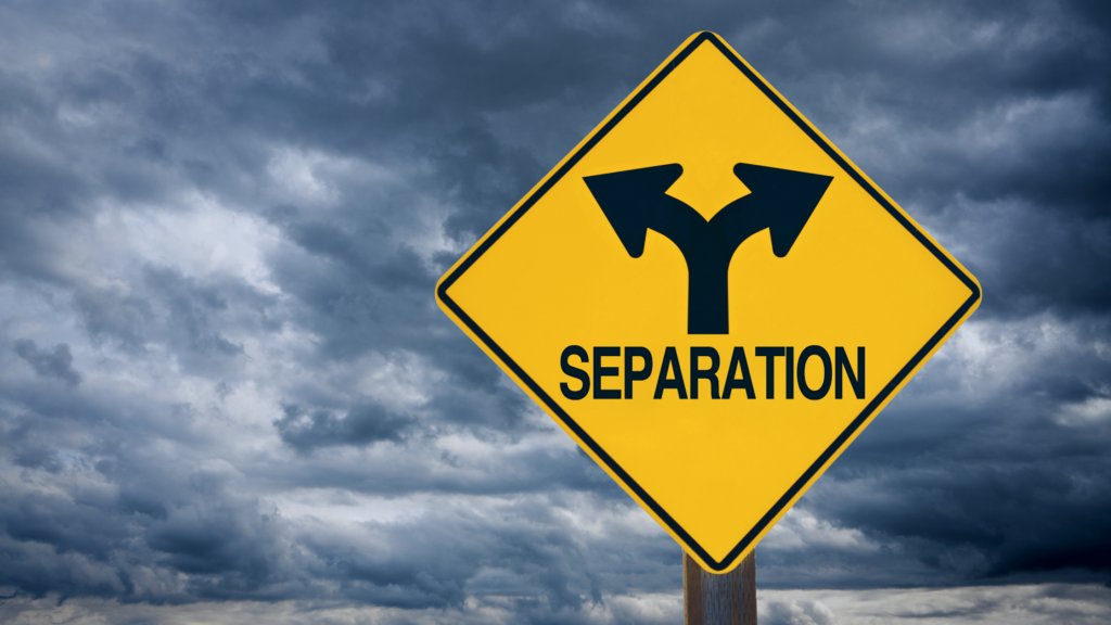 how to divorce on grounds of separation
