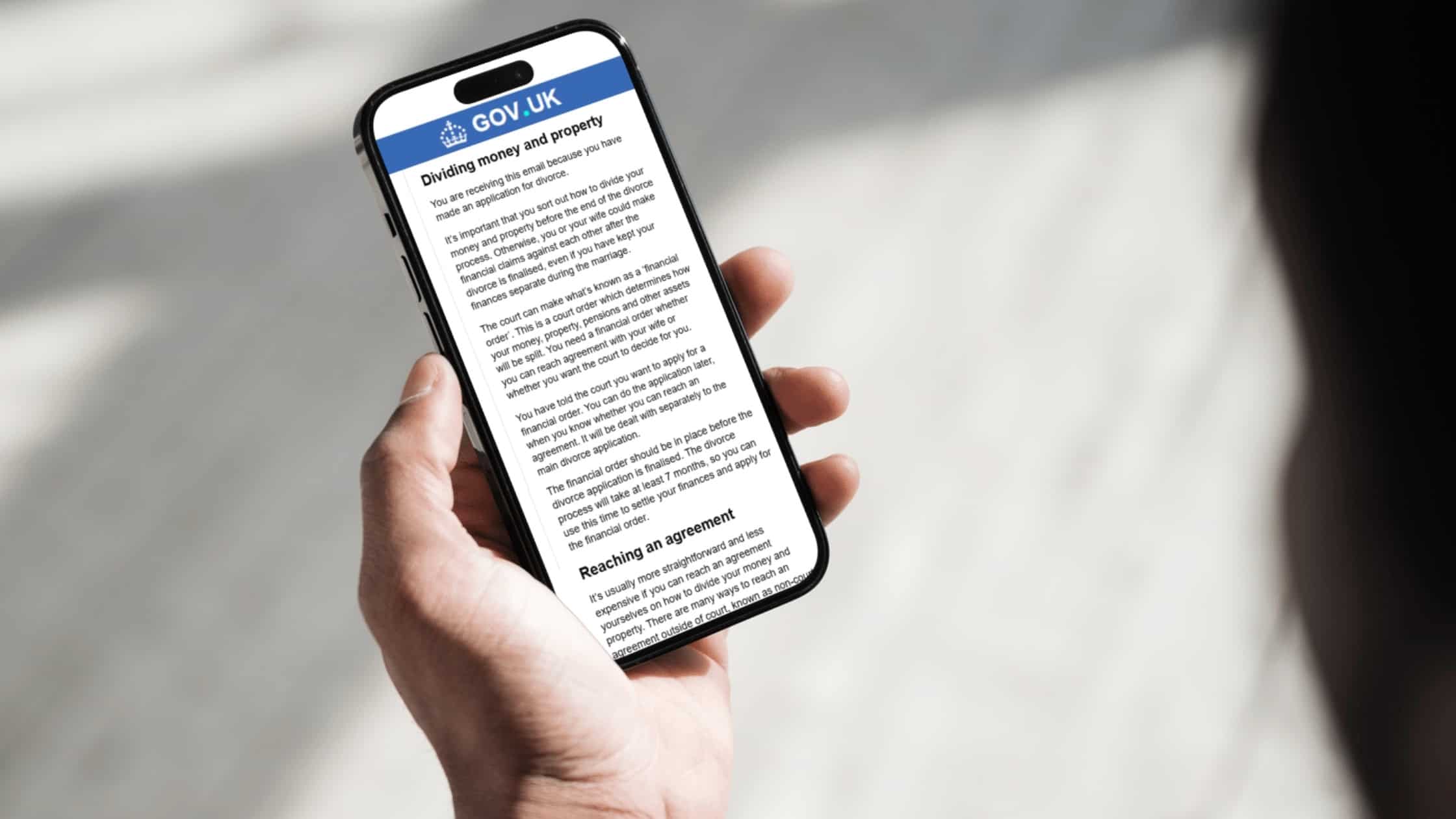 GOV.UK Now Warns Divorcing Couples About Financial Claims – What You Need to Know